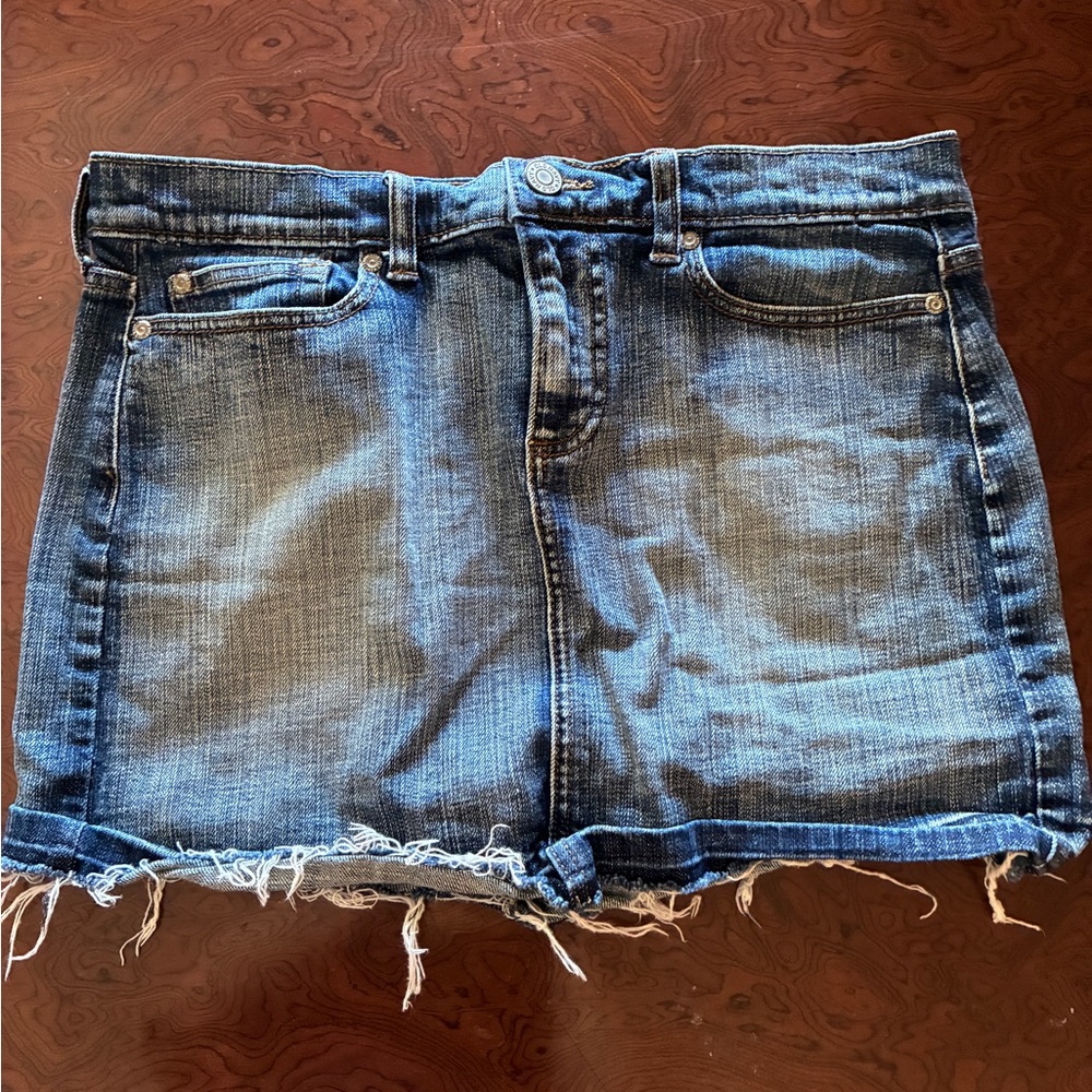 Old Navy denim mini skirt